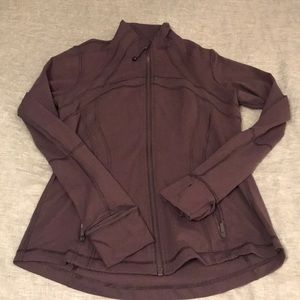 Lulu lemon jacket! In a deep plum color. Size 10!